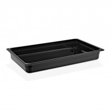 Tava gastronorm policarbonat RAKI 1/1-65, 530x325x65mm, 8,5lt, neagra