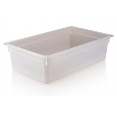 Tava gastronorm polipropilena RAKI 1/1-100, 530x325x100mm, 13lt, alba