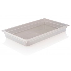 Tava gastronorm polipropilena RAKI 1/1-65, 530x325x65mm 8,5lt, alba 