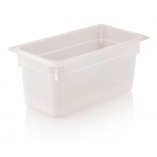 Tava gastronorm polipropilena RAKI 1/3-150, 325x176x150mm, 5,3lt, alba