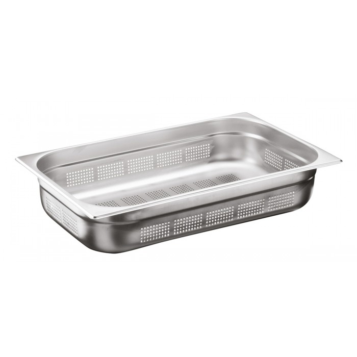 Tava inox perforata gastronorm OZTI GNP 1/1 200mm