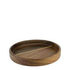 Tava prezentare rotunda CULINARO, din lemn acacia, D20xh4,5cm