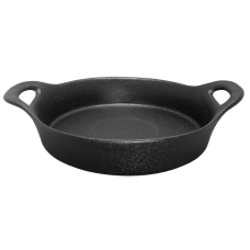 Tava rotunda cuptor CULINARO CERAMICA 21x6cm ceramica neagra