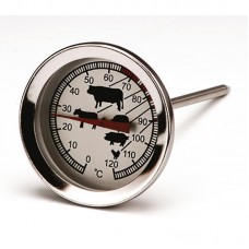 Termometru carne 14cm RAKI, 0°C - +120°C, metal