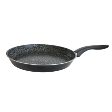 Tigaie clatite D24cm RAKI FRIGERELLA STONE BLACK, aluminiu, strat antiaderent