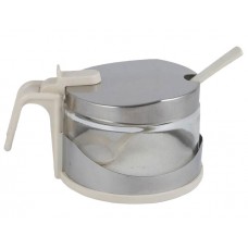 Zaharnita RAKI CLASSIK LINE 200ml capac inox si maner alb