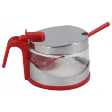 Zaharnita RAKI CLASSIK LINE 200ml capac inox si maner rosu