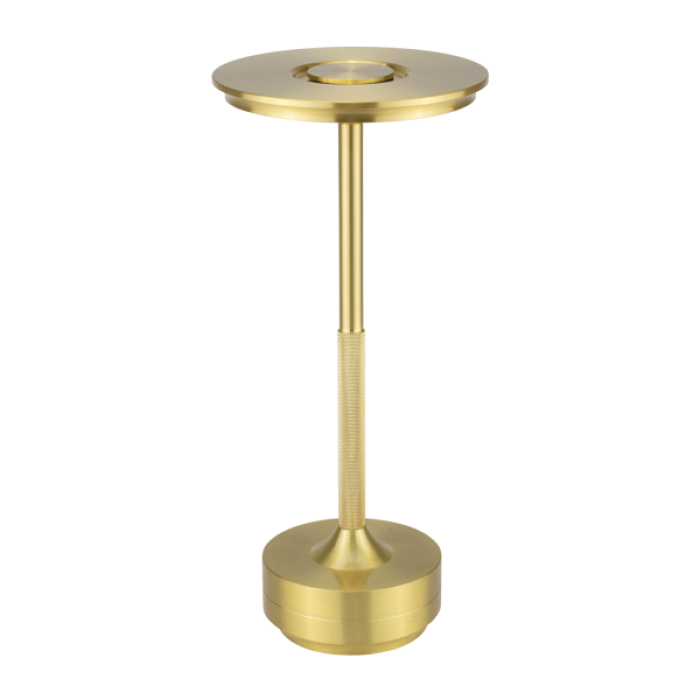 Lampa de masa touch, LED, 3 tonalitati culori 12,5x27.5cm culoare aurie