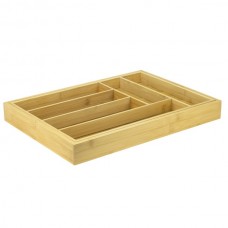Organizator tacamuri din bambus CULINARO 45x32/46cm