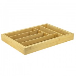 Organizator tacamuri din bambus CULINARO 45x32/46cm...