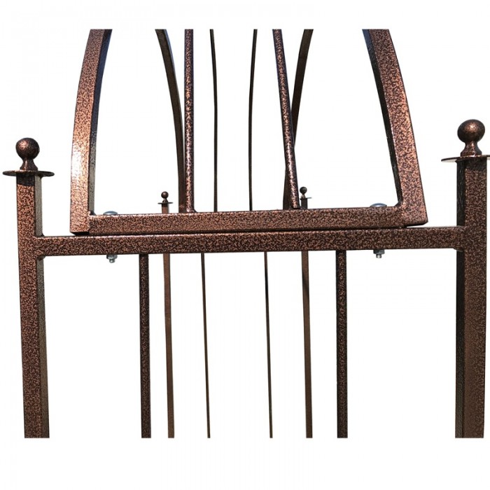 Pergola gradina RAKI cu banca cu greutate supotata 250kg culoare maro