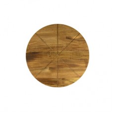 Platou de servit si taiat pizza CULINARO 33xh1,5cm lemn acacia,8 felii