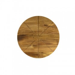 Platou de servit si taiat pizza CULINARO 50xh2cm lemn acacia,8 felii...