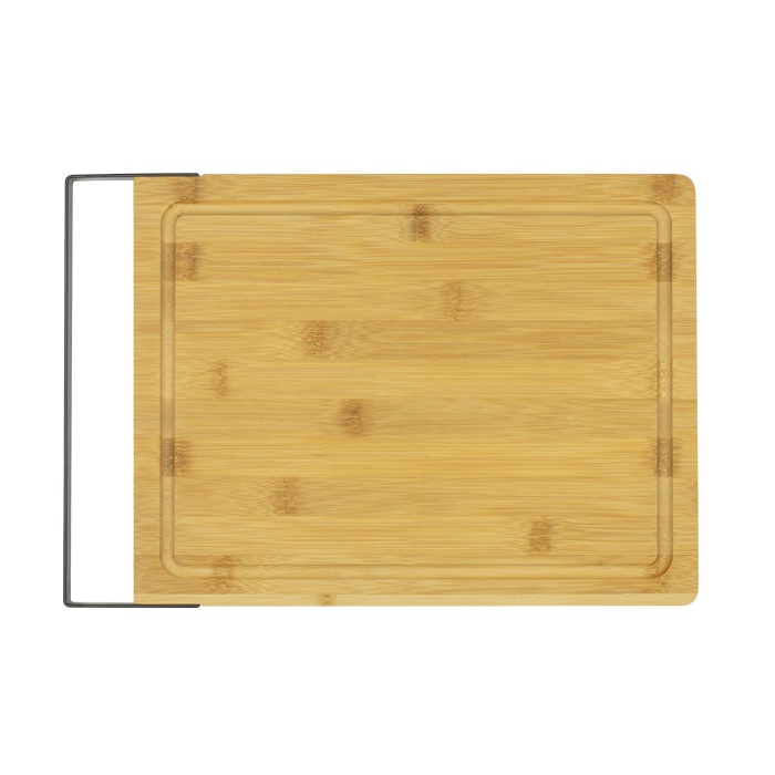 Platou din bambus CULINARO cu maner metalic 37x25xh1,5cm