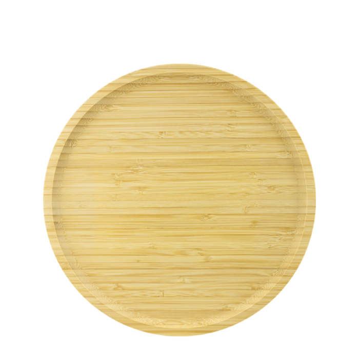 Platou din bambus CULINARO rotund 32xh1,5cm