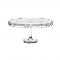 Platou din sticla cu picior pentru tort Culinaro 32xh15,5cm