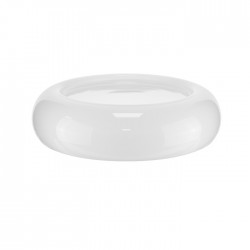 Platou din sticla prezentare bufet Culinaro White 20xh5cm...