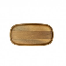 Platou oval prezentare,servire  Culinaro Alas din lemn acacia 26x13,5xh1,9cm