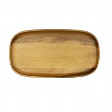 Platou oval prezentare,servire  Culinaro Alas din lemn acacia 39x22xh2,8cm