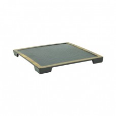 Platou patrat din melamina Raki Meteor 25x25xh2cm