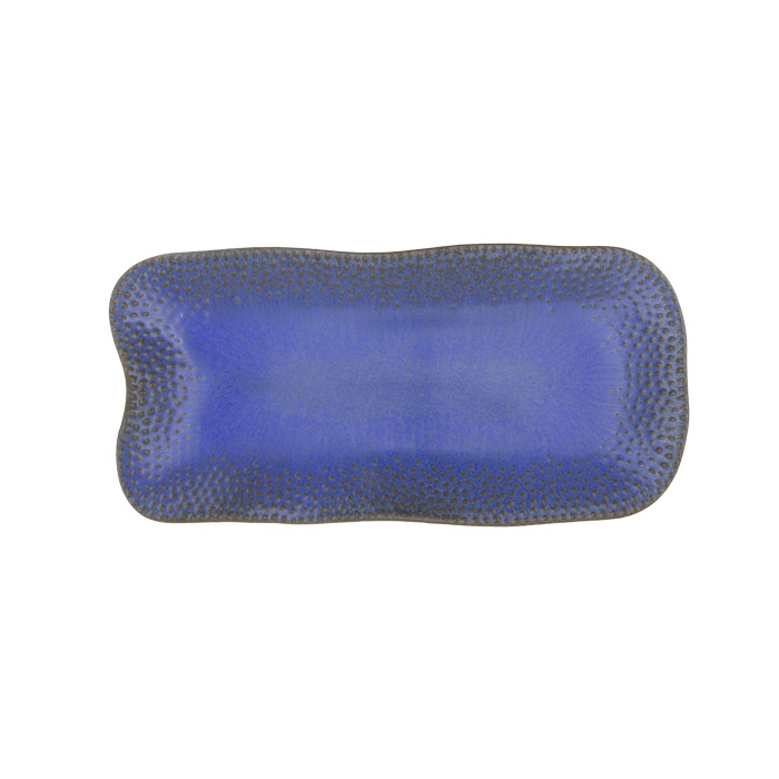Platou portelan Culinaro Alani Blue pentru prezentare 38x28xh3cm