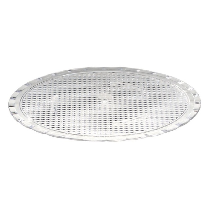Platou servire tort 31 cm,transparent