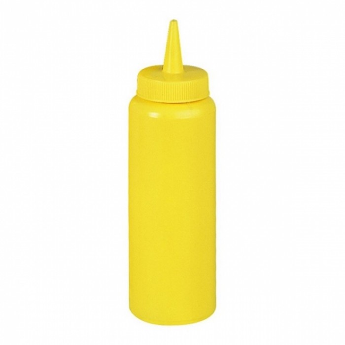 Dispenser mustar RAKI 235ml galben