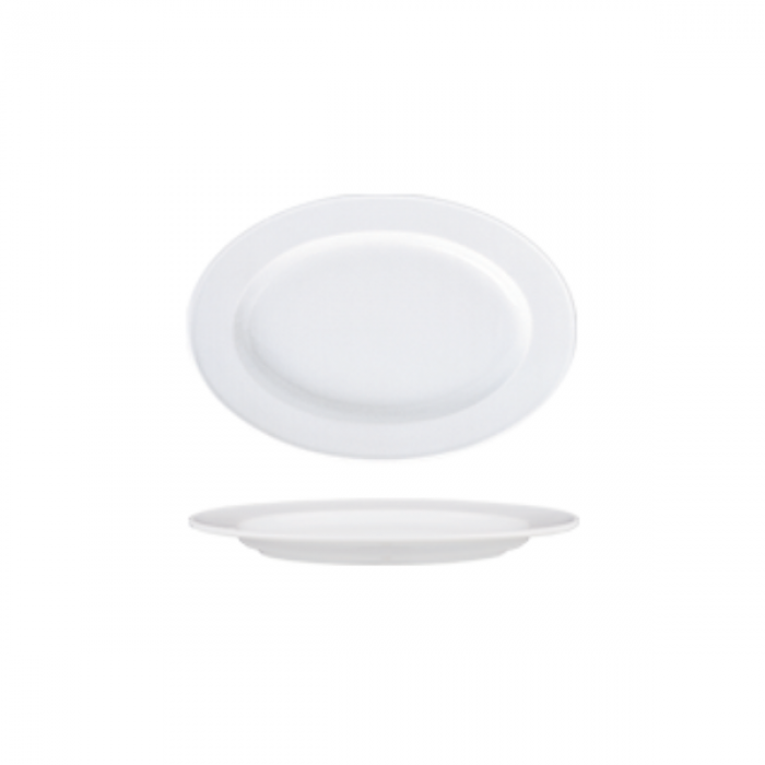 Platou oval din portelan 34x24cm colectia DELTA MN017678