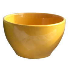 Bol din portelan culoare galbena