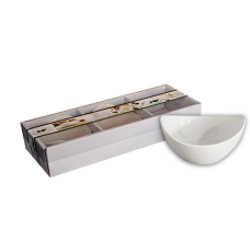 Bol oval set 3 bucati 10 cm