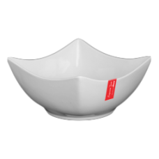 Bol portelan patrat 23cm EXQUISITE TASTE red