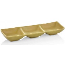 Bol ramekin triplu melamina RAKI PISTACHIO GREEN 8,8x26,5x3,7cm MN0136674