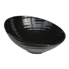 Bol rotund melamina RAKI VENUS, D33xh16cm, 3100ml, negru