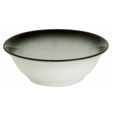 Bol salata GURAL MARMARIS-WHITE/BLACK, 23cm, 1340ml, portelan (NBNEO23KK63SYH)