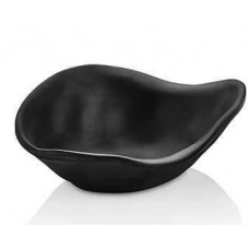Bol servire melamina RAKI, 15x13xh4,9cm, 170ml, negru
