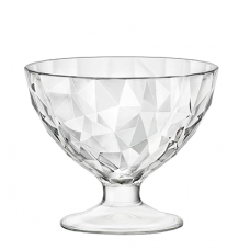 Bol sticla desert BORMIOLI DIAMOND 220ml D11xh6cm