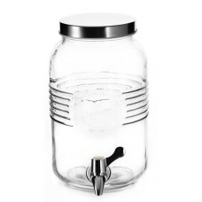 Borcan sticla cu robinet 3l RAKI OLD FASHIONED
