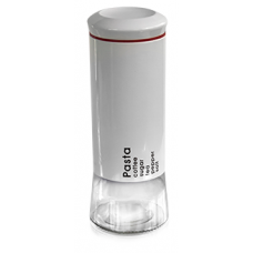 Recipient sticla cu capac alb cu filet, RAKI TOP, pentru depozitare, 1,9l, D11xh29cm