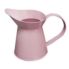 Cana decorativa metalica FERONYA de gradina culoare roz MN011651