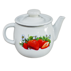 RAKI KLUBNIKA Ceainic emailat 1L otel carbon 