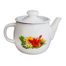 RAKI URANIYA Ceainic emailat 1L otel carbon 