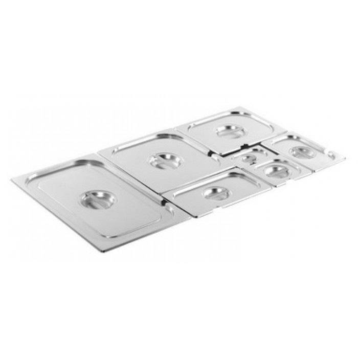 Capac inox penntru tava inox gastronorm OZTI 1/6