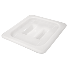 Capac polipropilena RAKI pentru tava gastronorm 1/6, 176x162mm, alb 