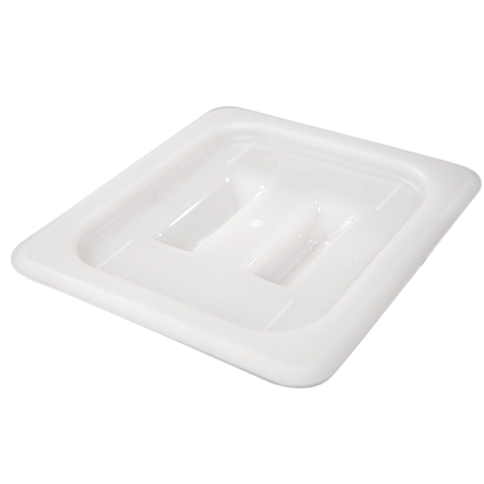Capac polipropilena RAKI pentru tava gastronorm 1/6, 176x162mm, alb 