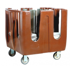 RAKI Carucior transport pentru 160 farfurii, 90x72,5x80cm, din plastic