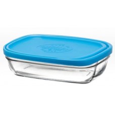 Caserola dreptunghiulara sticla securizata cu capac 15cm DURALEX MN0102112