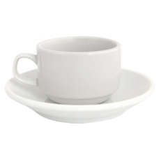 Ceasca cu farfurioara din portelan 180 ml