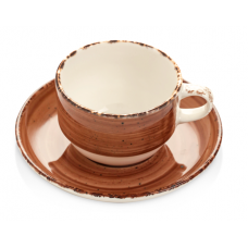 Ceasca cu farfurioara GURAL colectia BROWN 230ml MN0180471