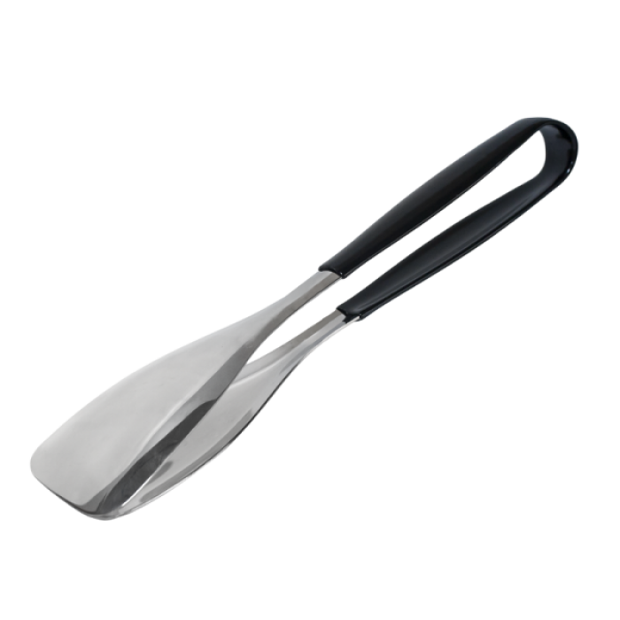 Cleste inox pentru servire cu maner negru MN0182176