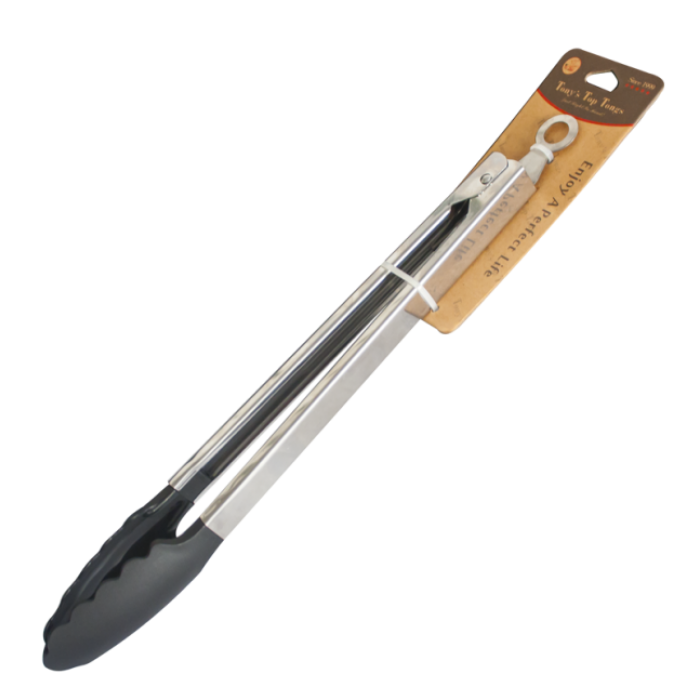 Cleste pentru gratar si servit 31cm inox PVC termorezistent MN01981172